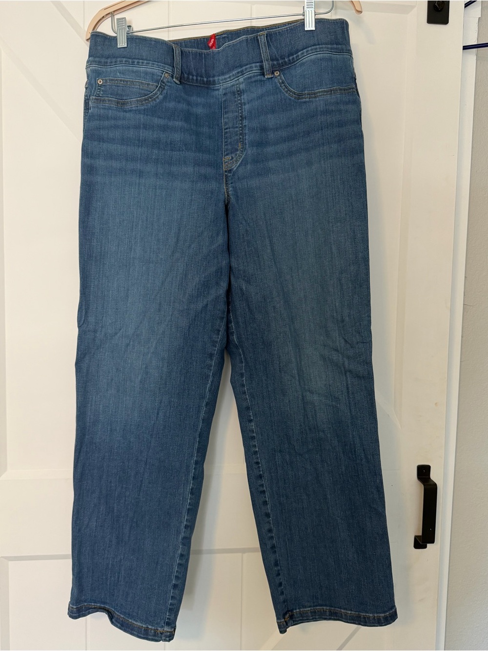 NWOT Spanx Pull On Ankle Straight Jeans 2X